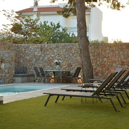Lagonisi Luxurious Residence Ruby'S Pool Villa Exterior foto