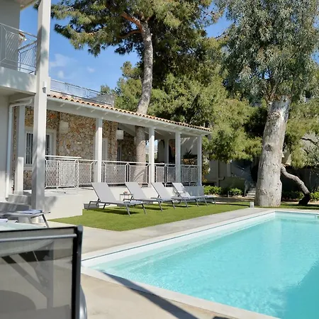 Lagonisi Luxurious Residence Ruby'S Pool Villa Exterior foto