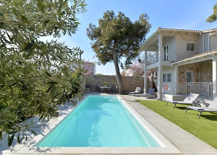 Lagonisi Luxurious Residence Ruby\'S Pool Villa